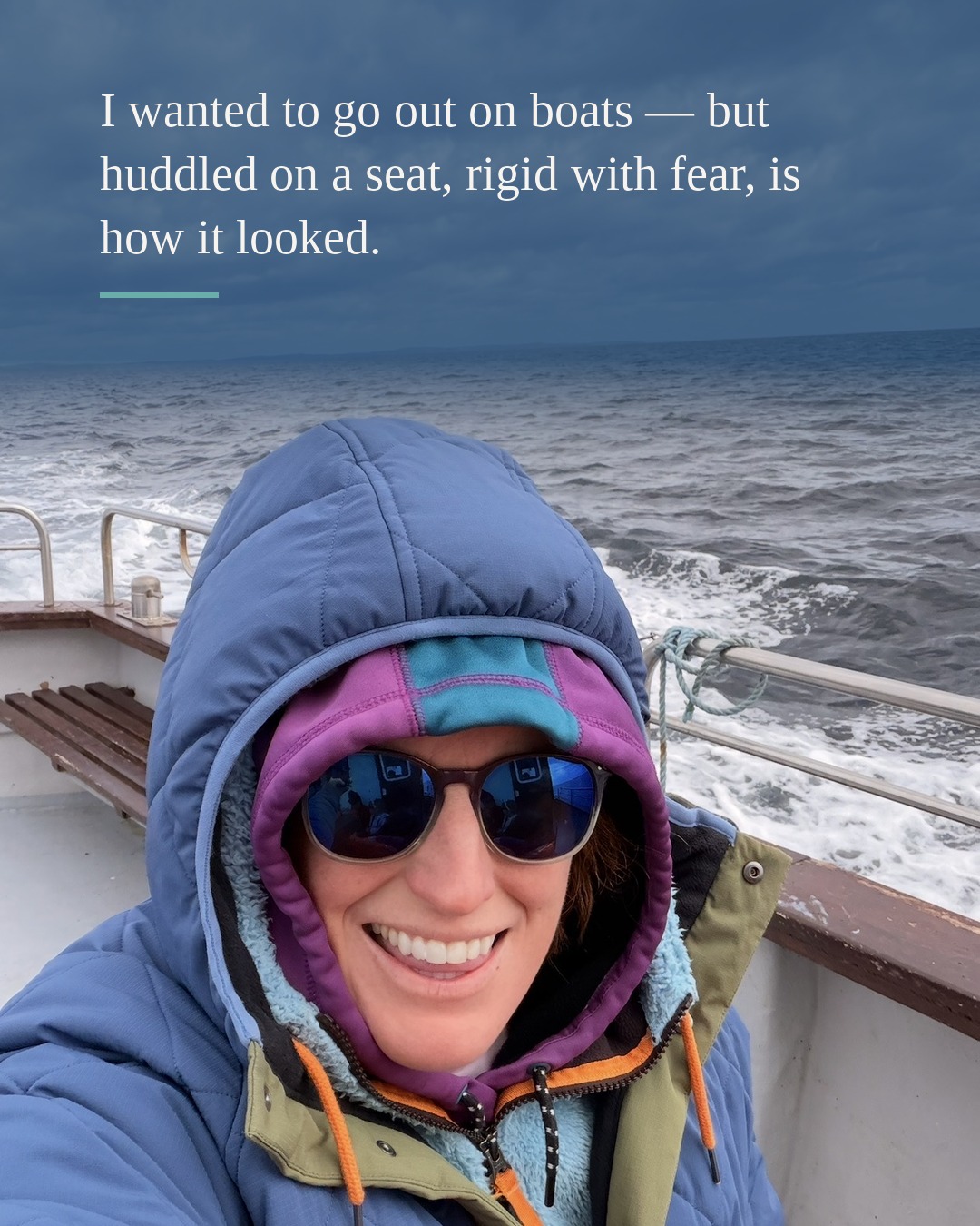 Photo quote from The Sea and Me