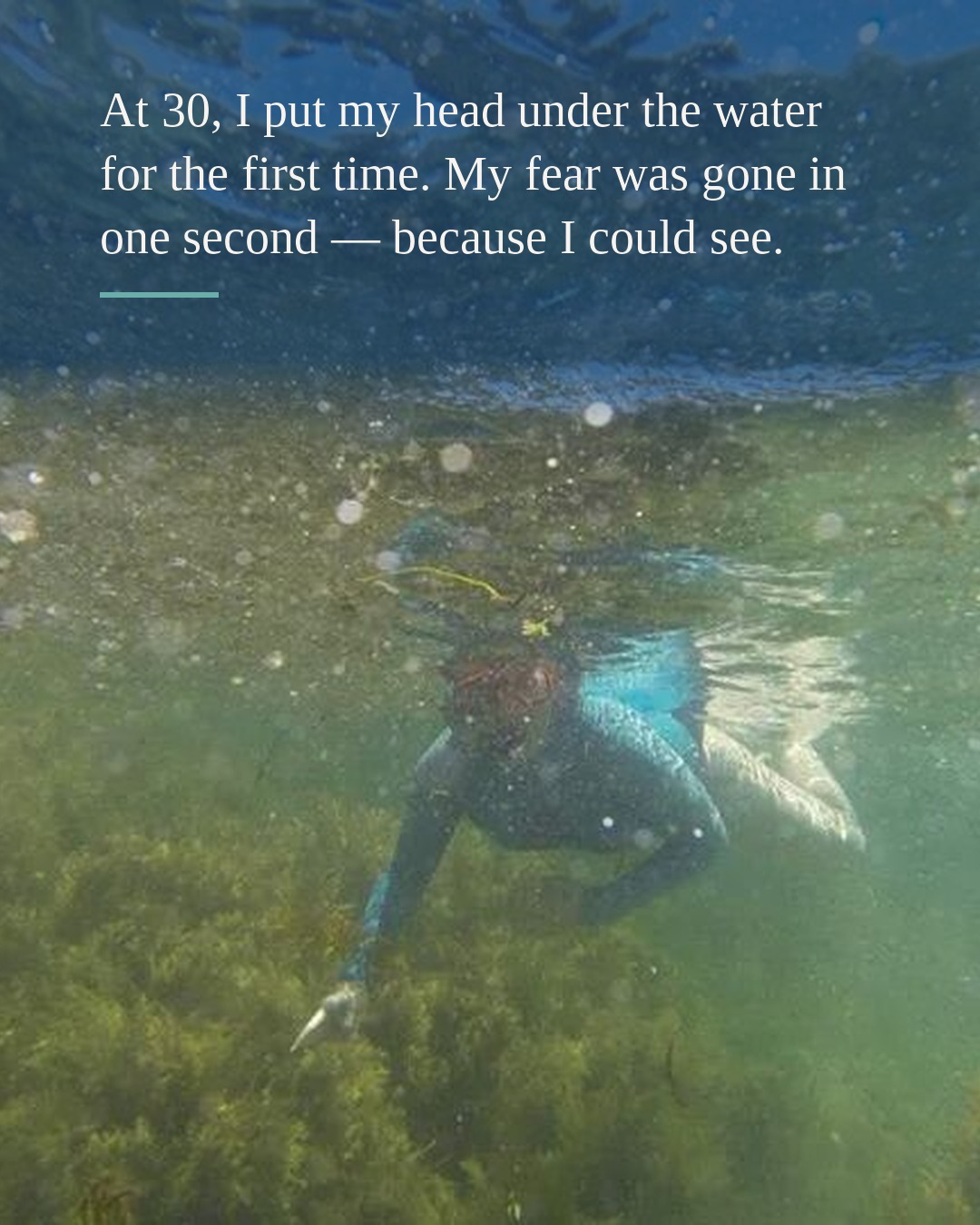Photo quote from The Sea and Me