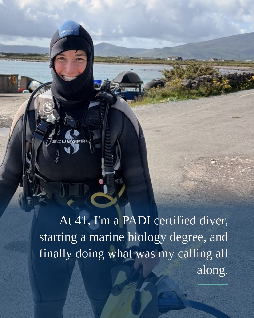 Photo quote from The Sea and Me